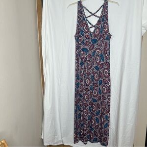 Plus size women’s Boho style maxi dress! Get in your closet for summer!